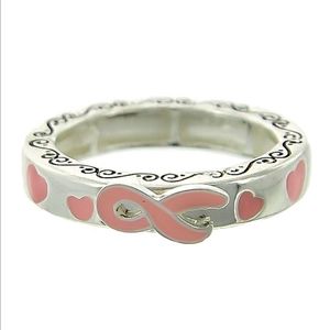 Pink Ribbon Ring